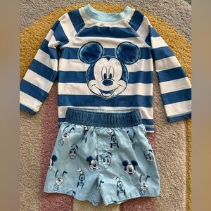 Disney matching swimsuit toddler 18 months BUNDLE 2 for $10 toddler clothing